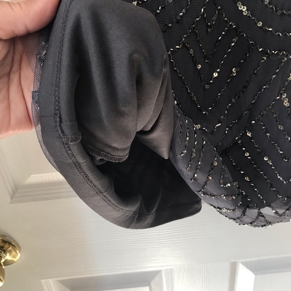 BNwT Adrianna Papell Beaded Dress size 10 - Picture 5 of 7